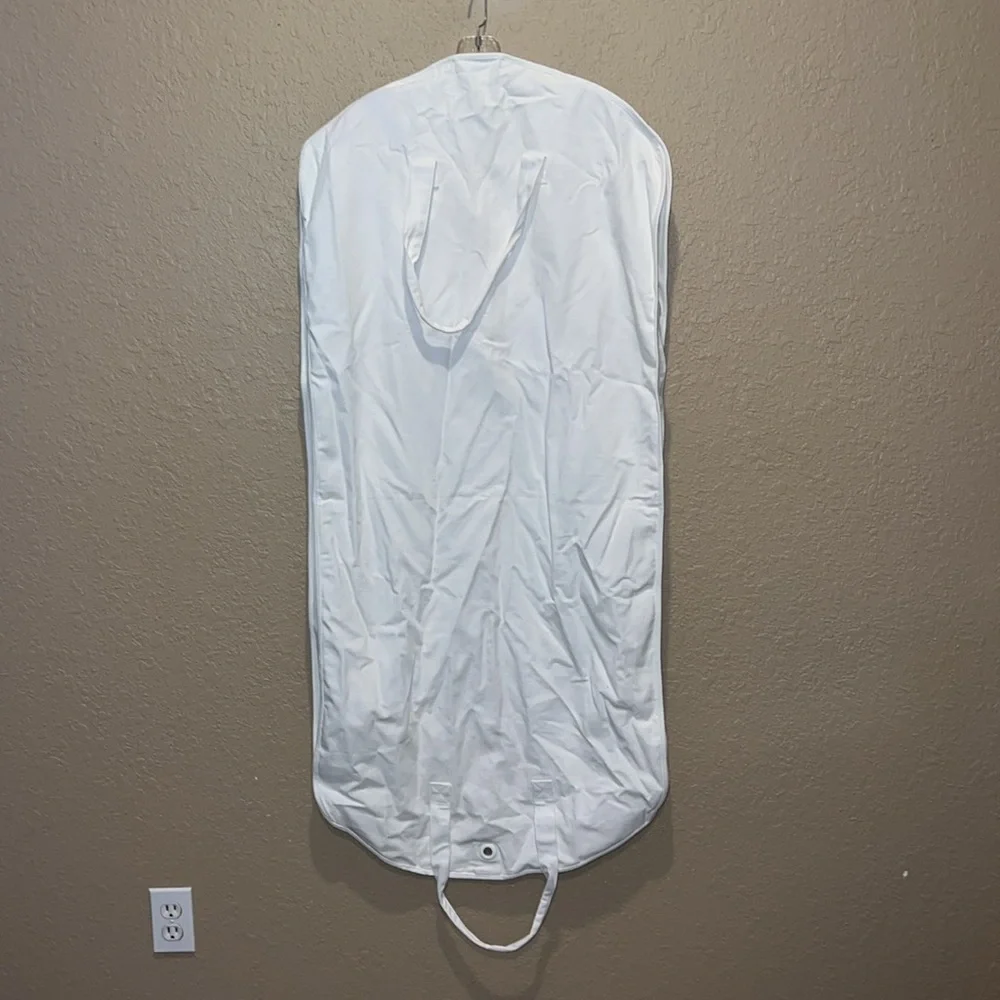Dior White Cotton Garment Travel Storage Bag 50”x23”x3”
